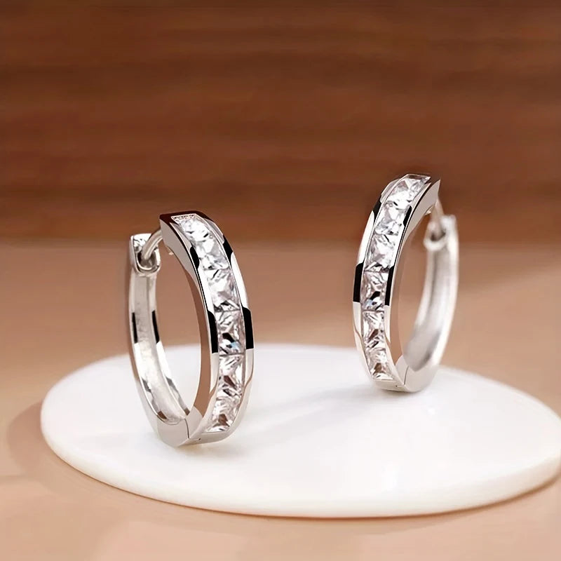 Princess Glow Hoop Earrings