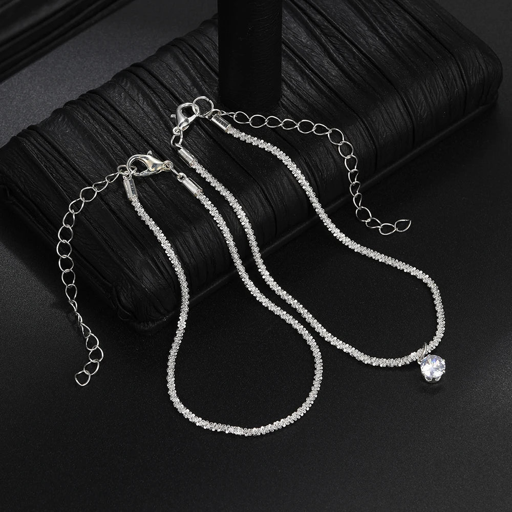 Crystal Beach Anklet