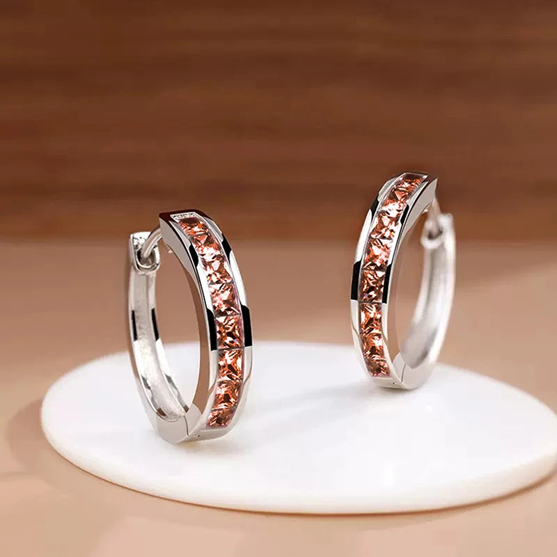 Princess Glow Hoop Earrings