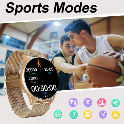 NovaX Smart Watch – Wireless Calling & Fitness Tracker