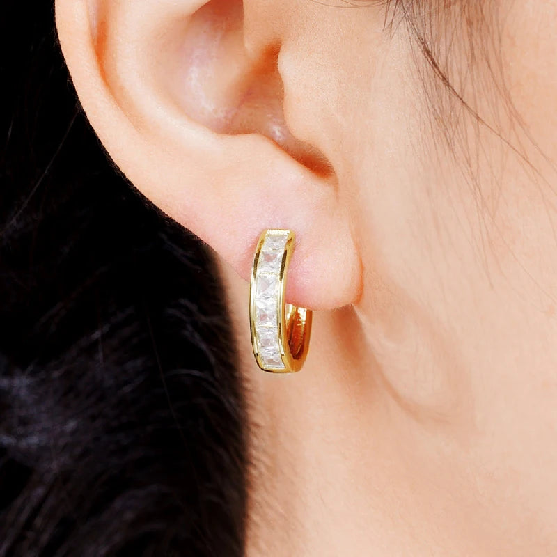 Princess Glow Hoop Earrings