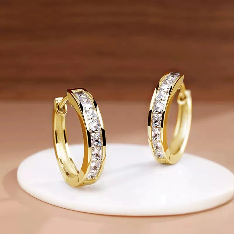 Princess Glow Hoop Earrings