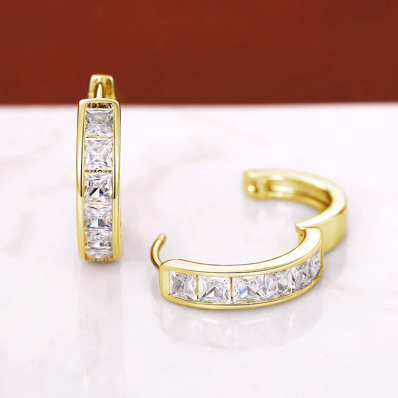 Princess Glow Hoop Earrings