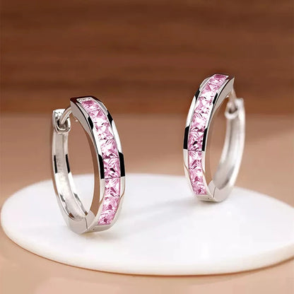 Princess Glow Hoop Earrings