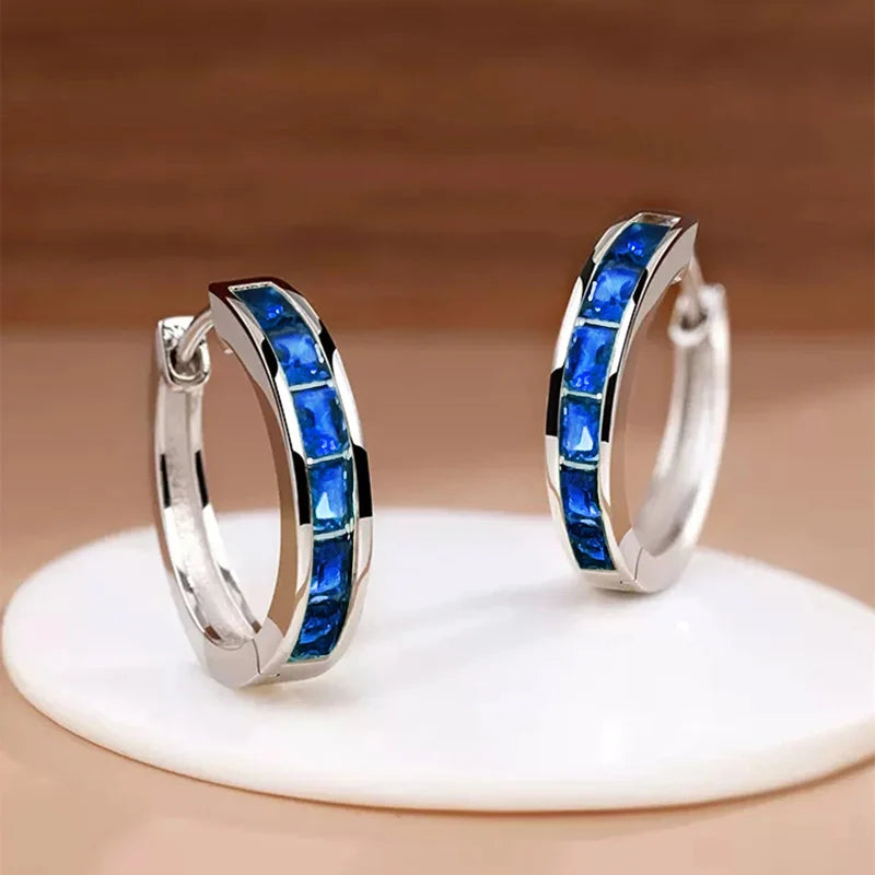 Princess Glow Hoop Earrings